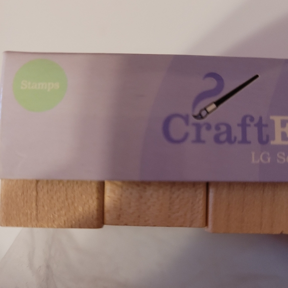 JoAnn Craft Essentials Rubber Stamps LG Script Alphabet and Numbers Mounted - Picture 5 of 8